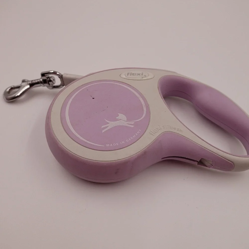 Flexi Soft Touch Retractable Dog Leash Small Pink 0-26 lb 16ft Made In Germany